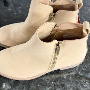 Women’s Jeossy Tan Suede Ankle Boots Sz 9.5
